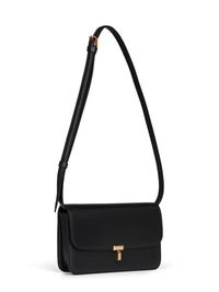 Toteme Women Black T-Lock Crossbody Bag