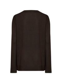 Toteme Women Fondante Lyocell And Cashmere V-Neck Sweater