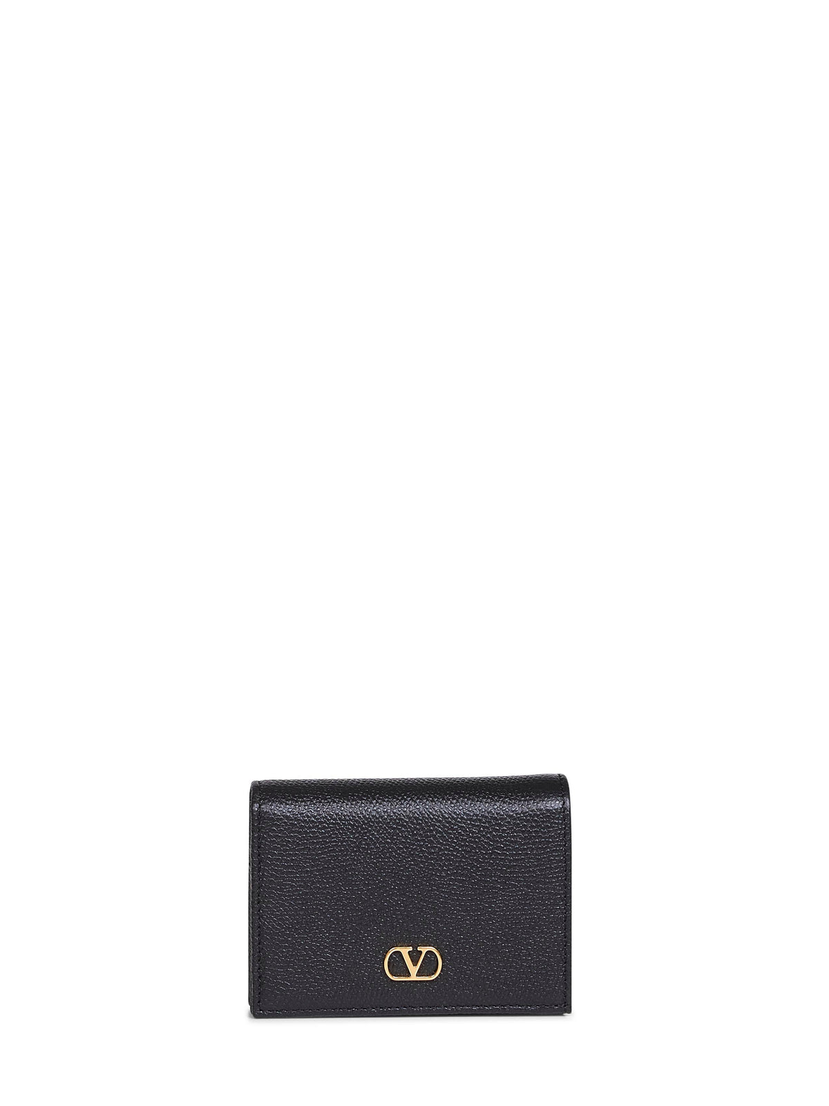 Valentino Garavani Women Black Vlogo Signature Wallet