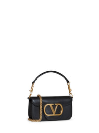 Valentino Garavani Women Black Valentino Garavani Locò Small Shoulder Bag