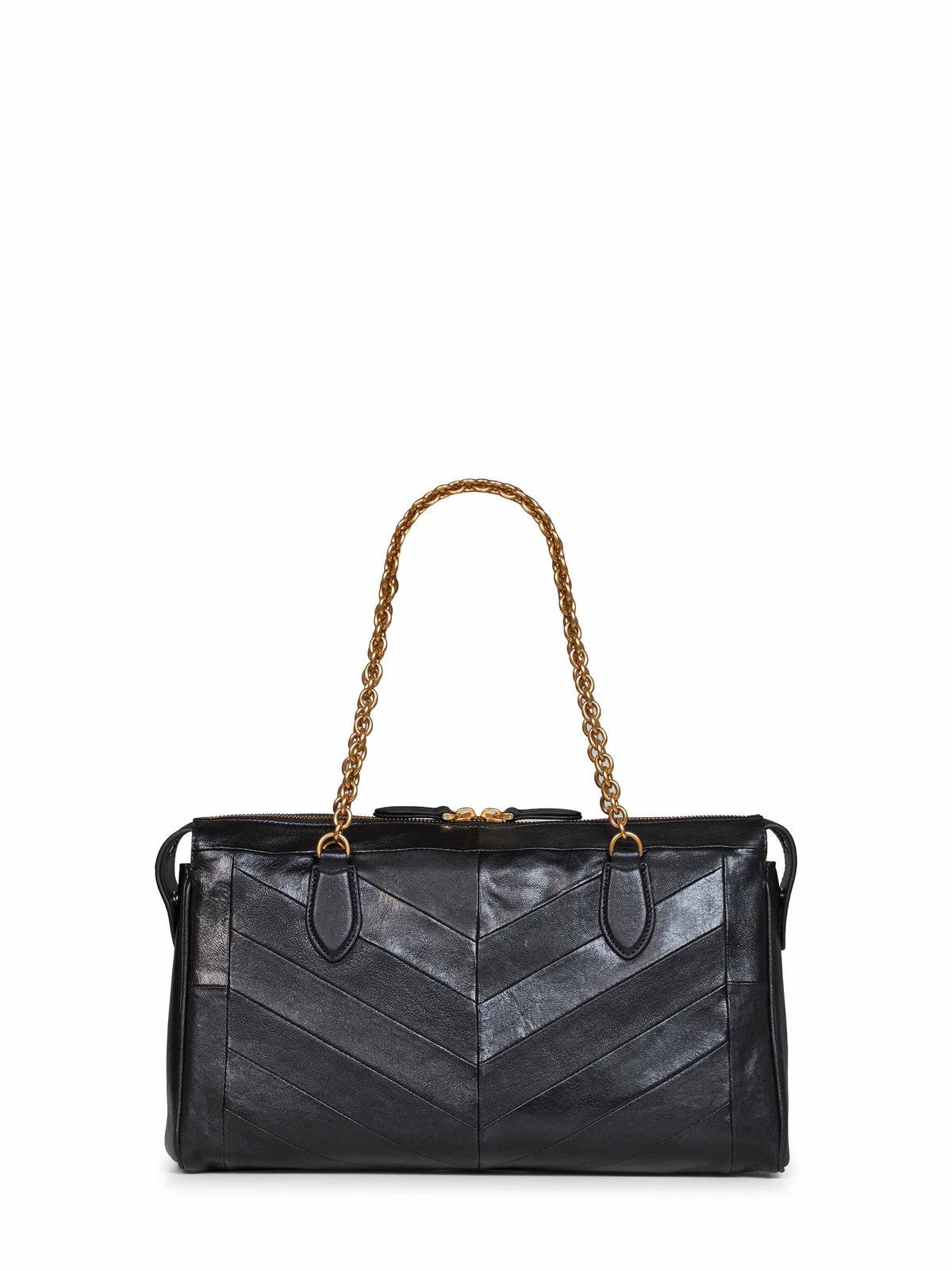 Valentino Garavani Women Black Valentino Garavani Panthea Shoulder Bag