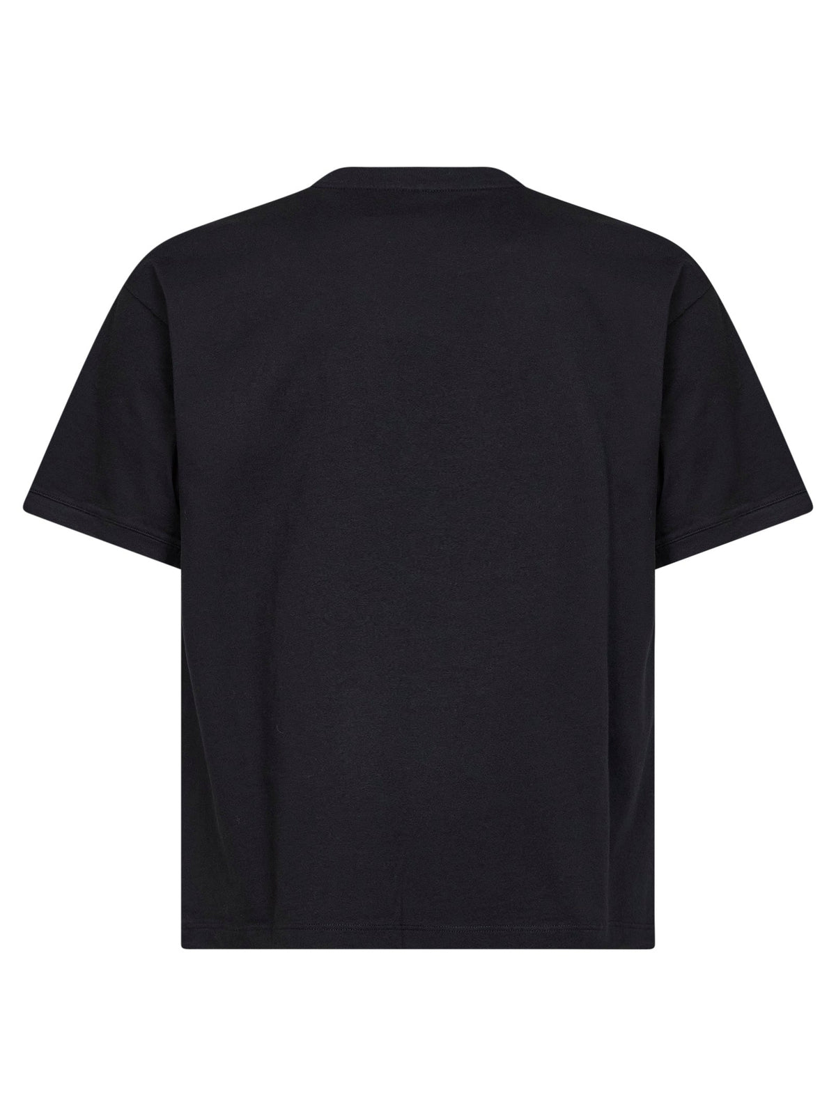 Versace Men Black Cotton Jersey Printed Regular T-Shirt