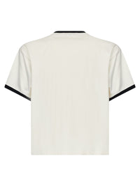 Versace Men Dirty White Cotton Jersey Printed T-Shirt