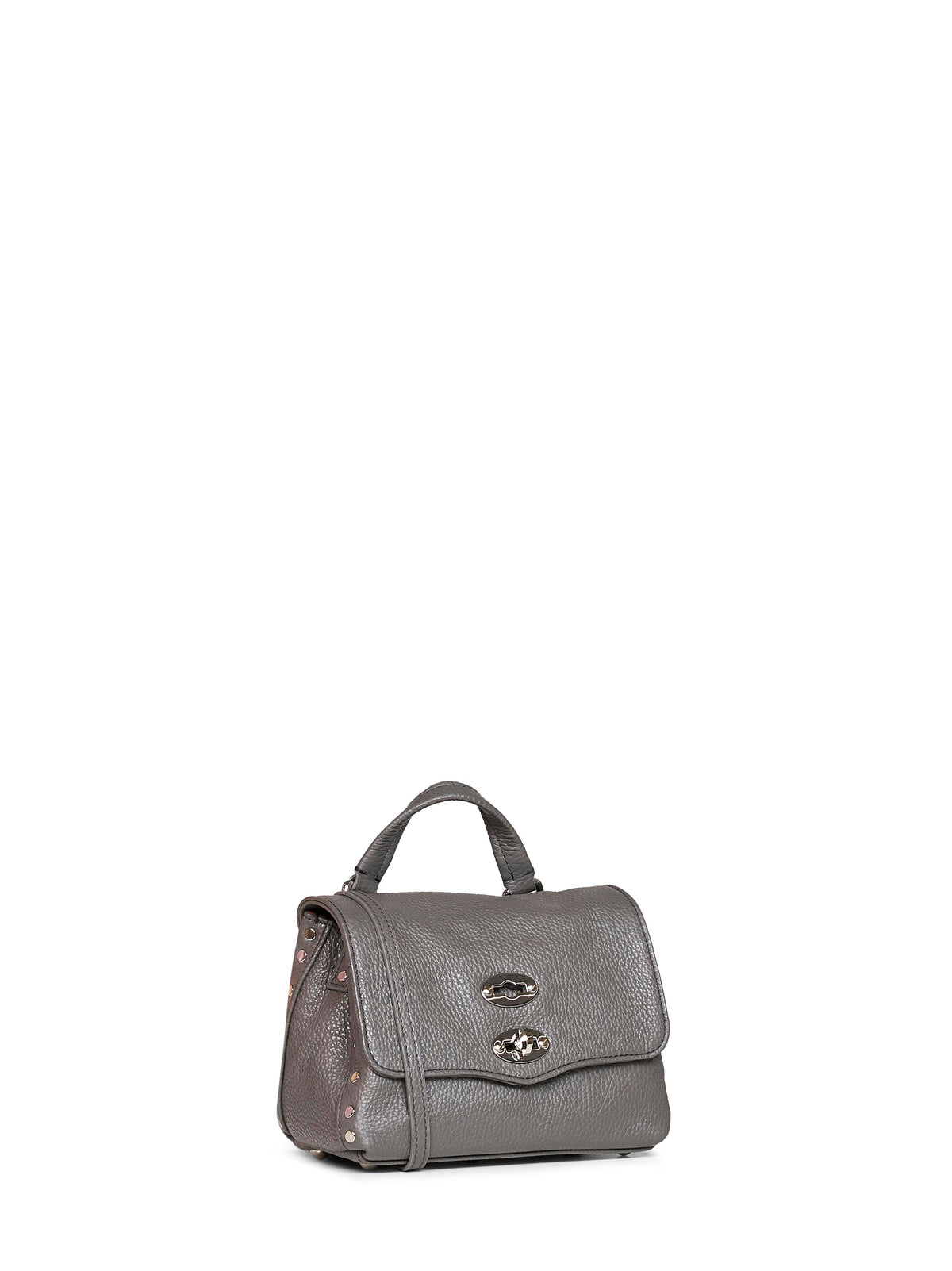 Zanellato Women Grey Monte Bianco Baby Postina Handbag