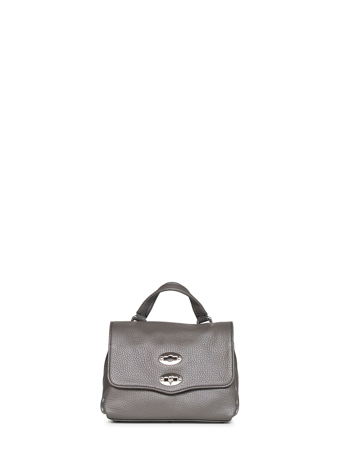 Zanellato Women Grey Monte Bianco Baby Postina Handbag