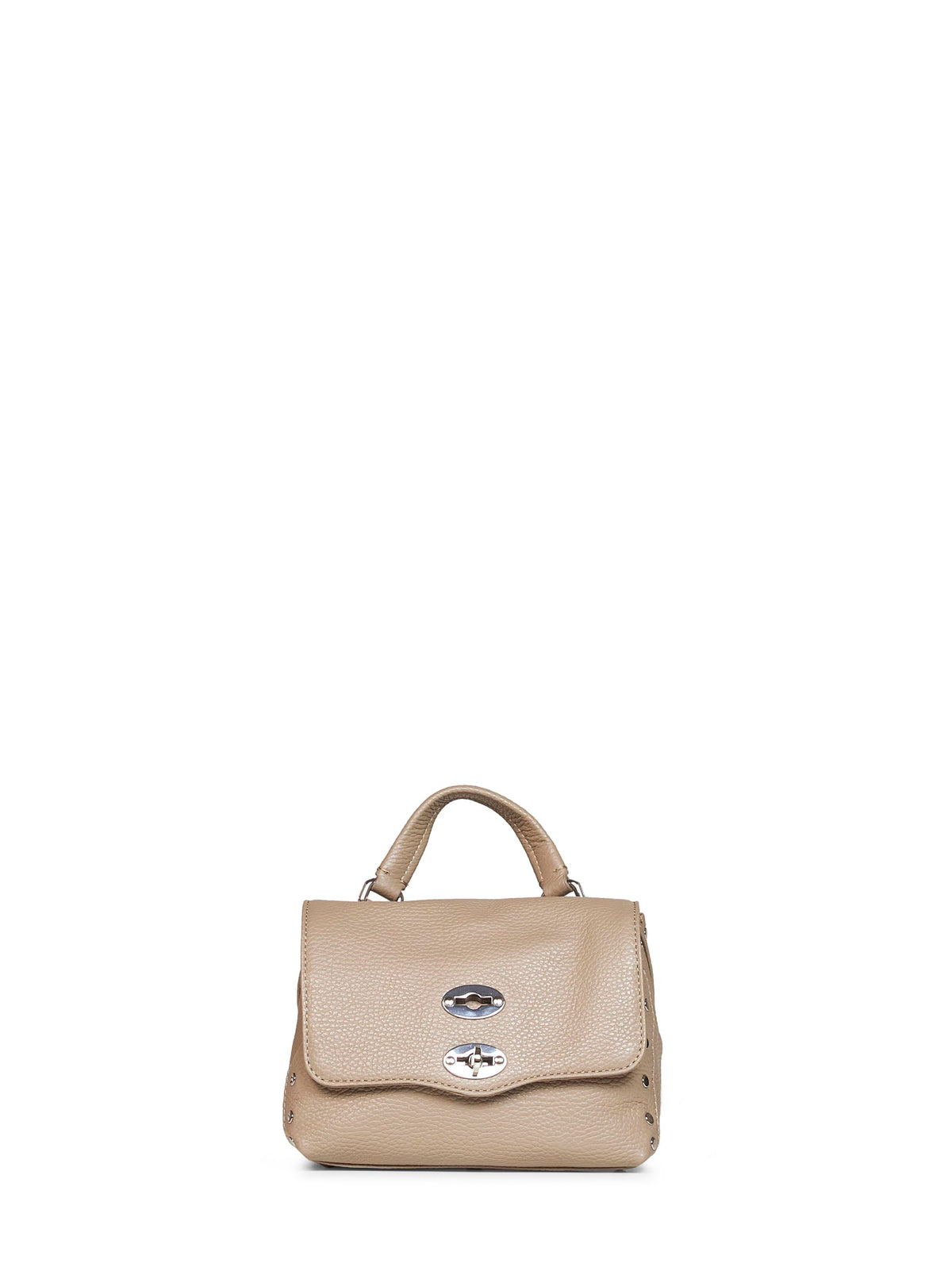 Zanellato Women Grey Creta Baby Postina Handbag
