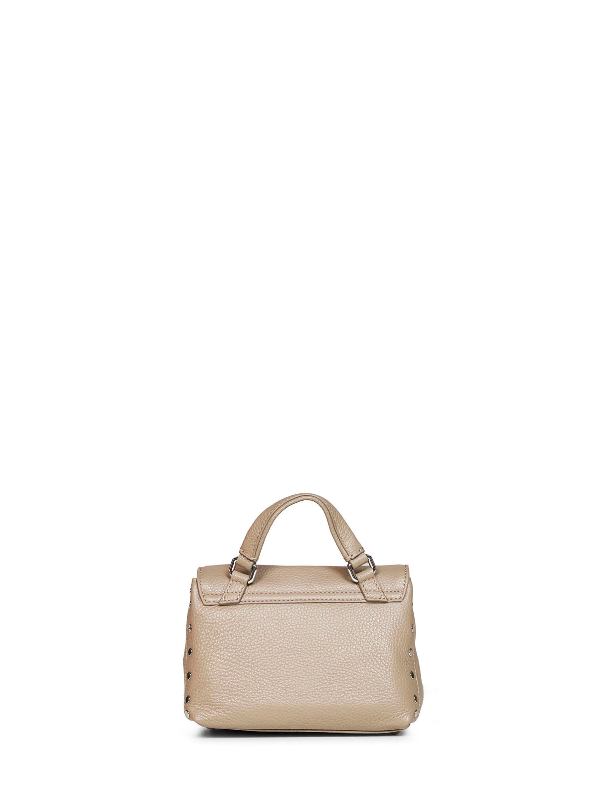 Zanellato Women Grey Creta Baby Postina Handbag