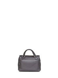 Zanellato Women Grey Vulcano Baby Postina Handbag