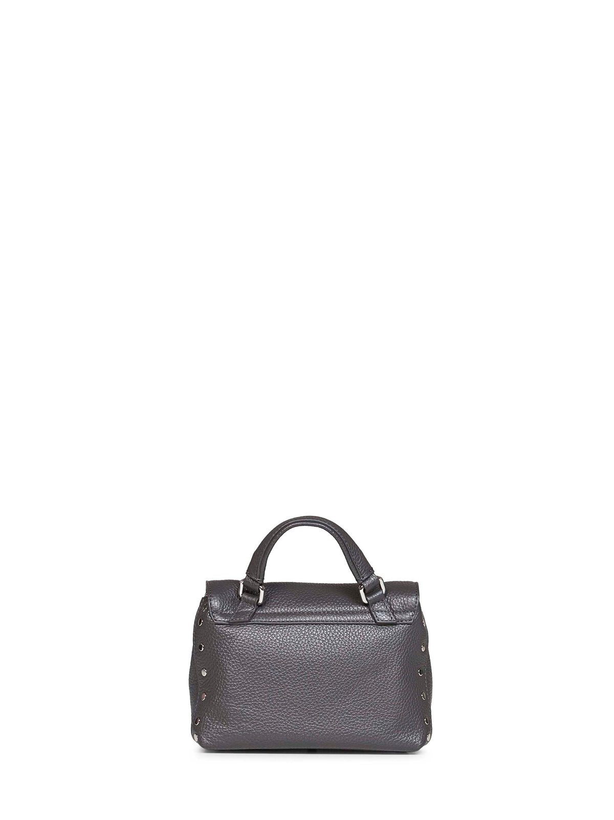 Zanellato Women Grey Vulcano Baby Postina Handbag