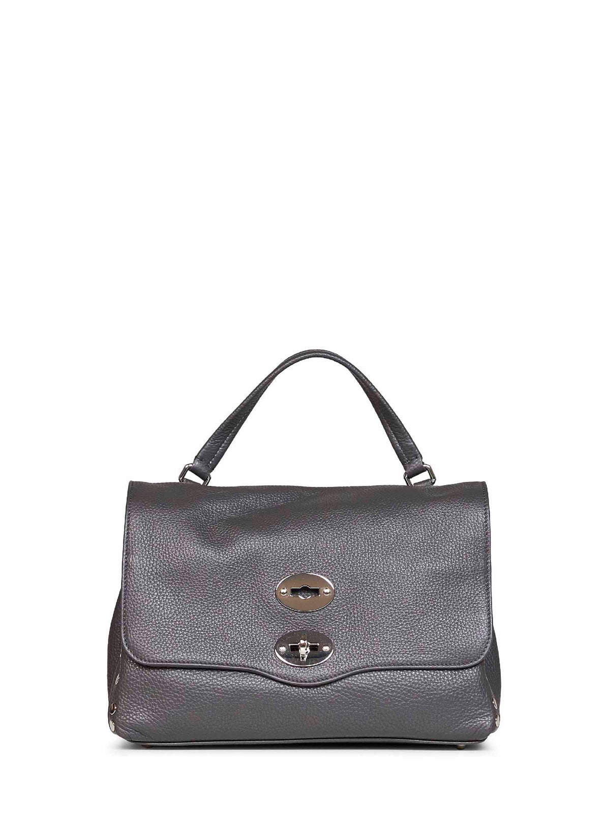 Zanellato Women Grey Vulcano Small Postina Handbag