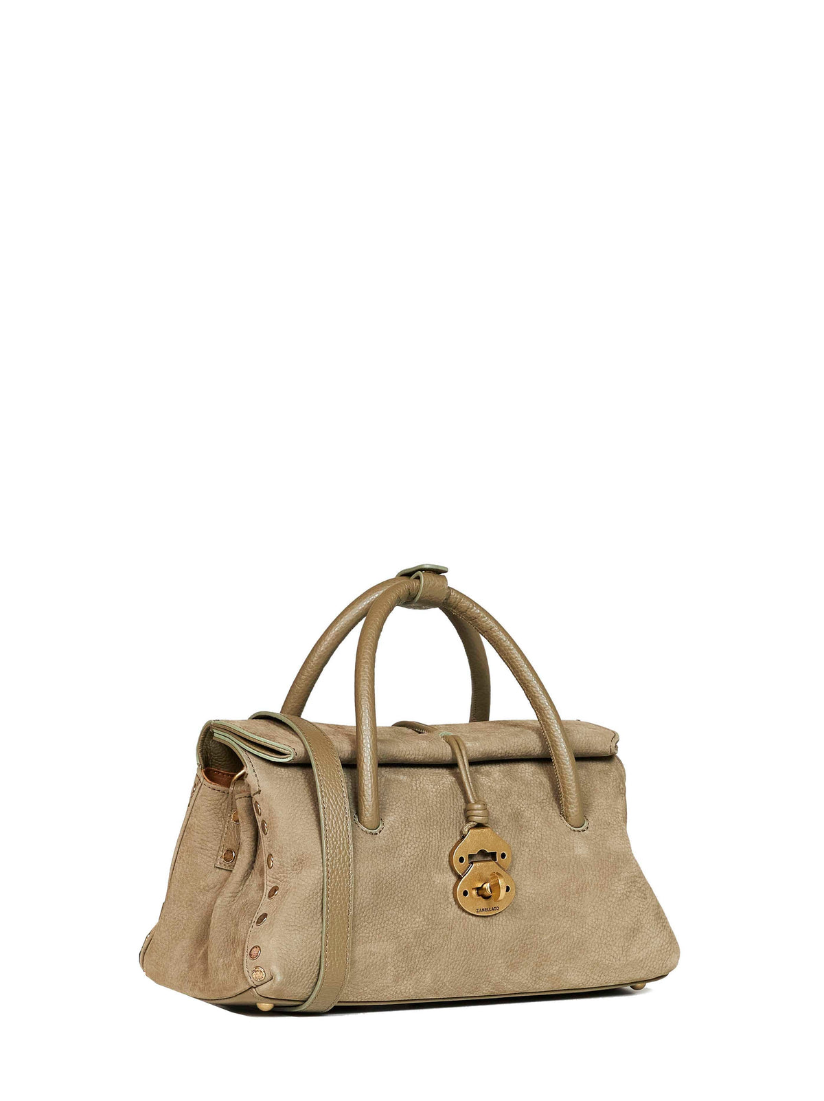Zanellato Women Green Altopiano Di Asiago Dotta Small Handbag