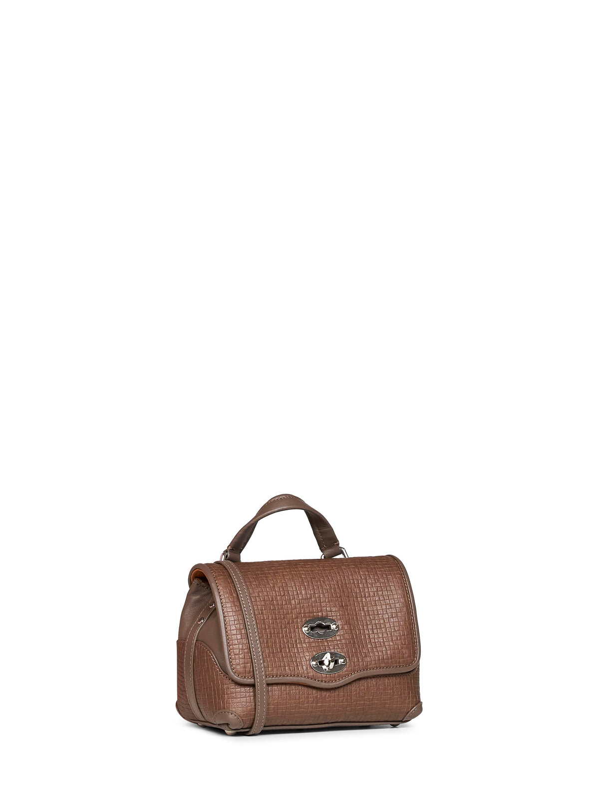Zanellato Women Grey Ostia Antica Baby Postina Handbag
