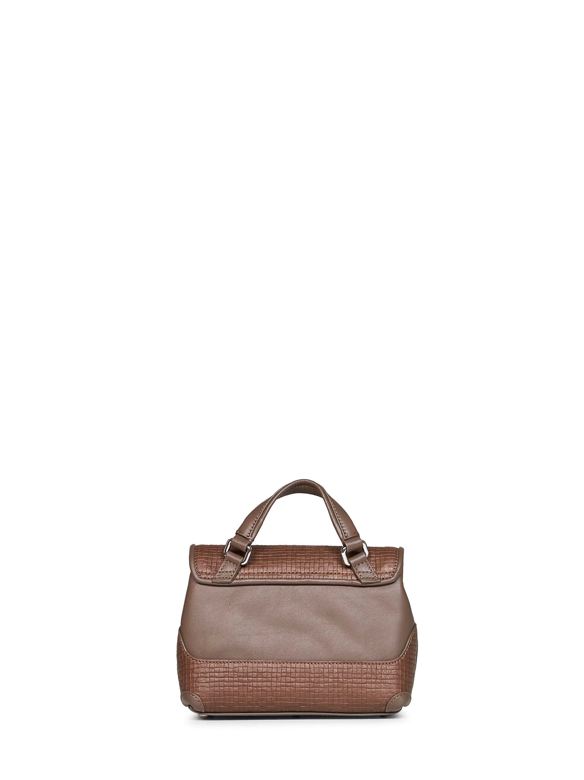 Zanellato Women Grey Ostia Antica Baby Postina Handbag