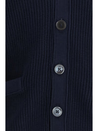 Thom Browne Men V-Neck Cardigan