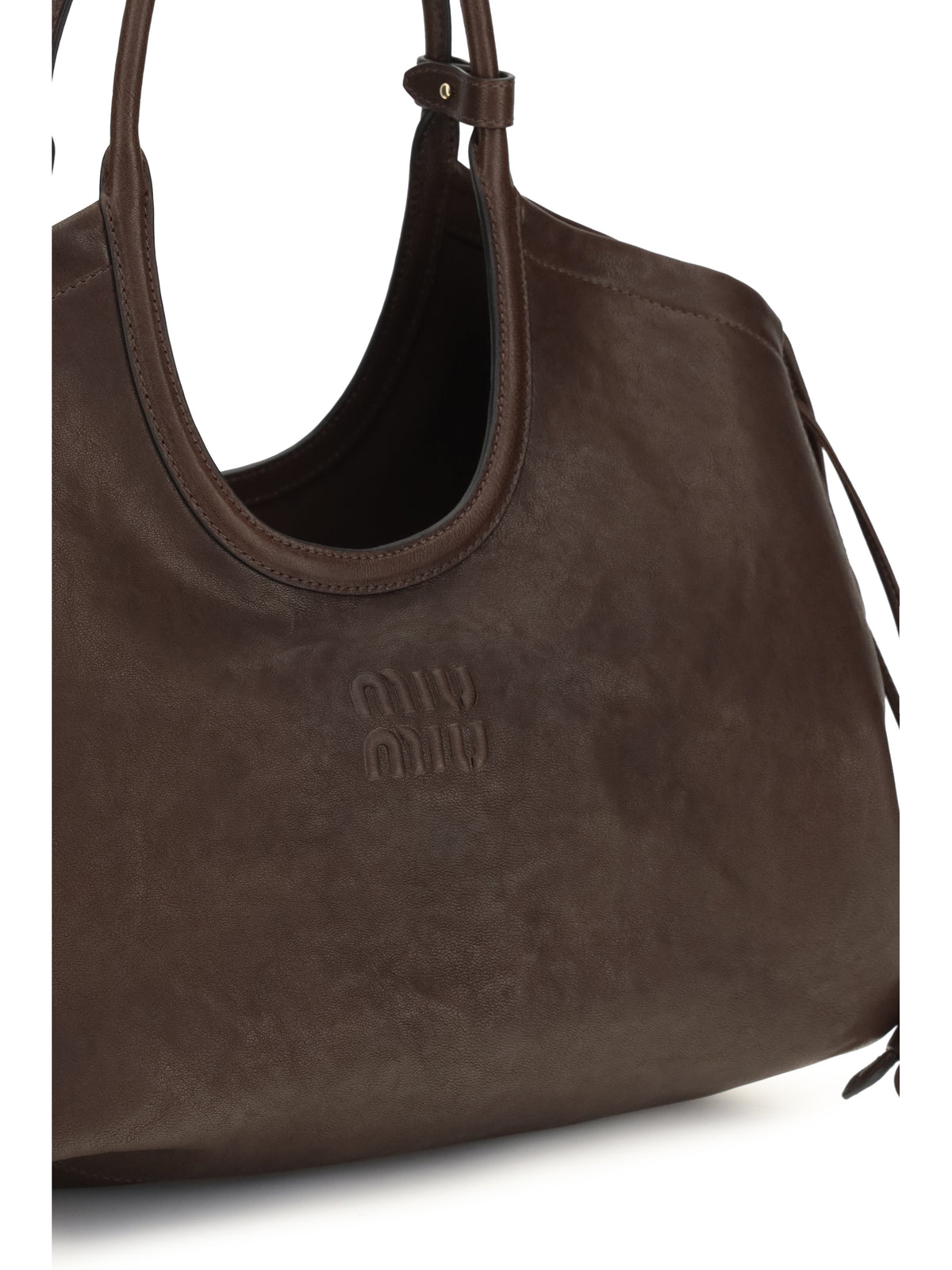 Miu Miu Women Ivy Nappa Shopping Bag