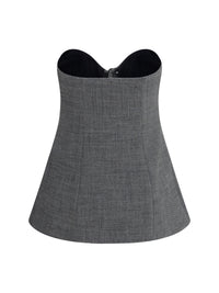 Magda Butrym Women Asymmetrical Wool Corset