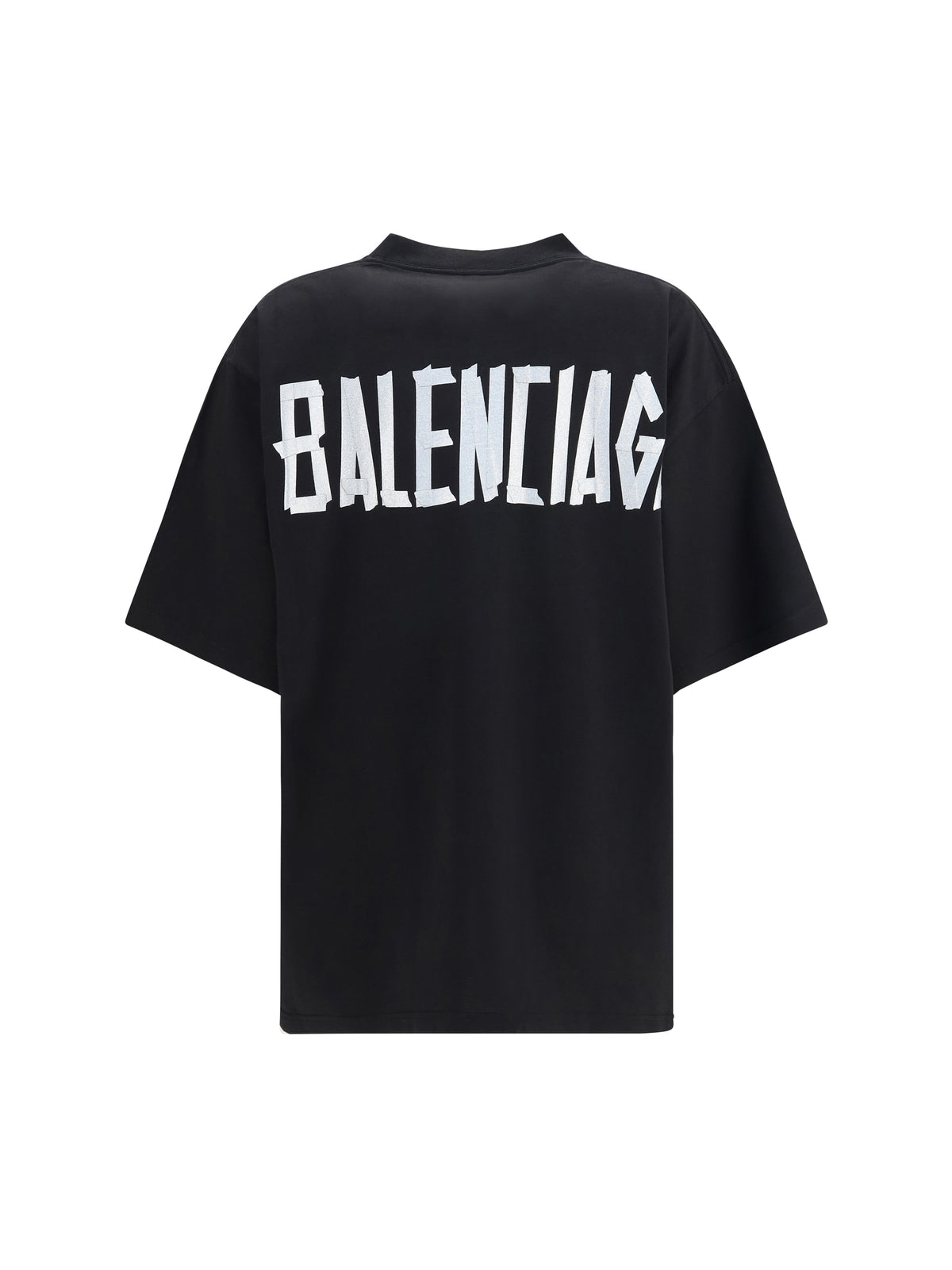 BALENCIAGA Balenciaga Women Glitter Logo T-Shirt