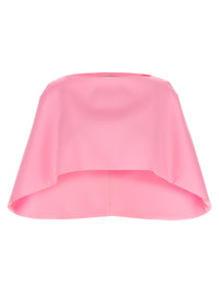 Alberta Ferretti Women Cropped Mantle