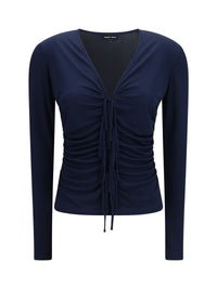 GIORGIO ARMANI Giorgio Armani Women V-Neck Viscose Jersey Top