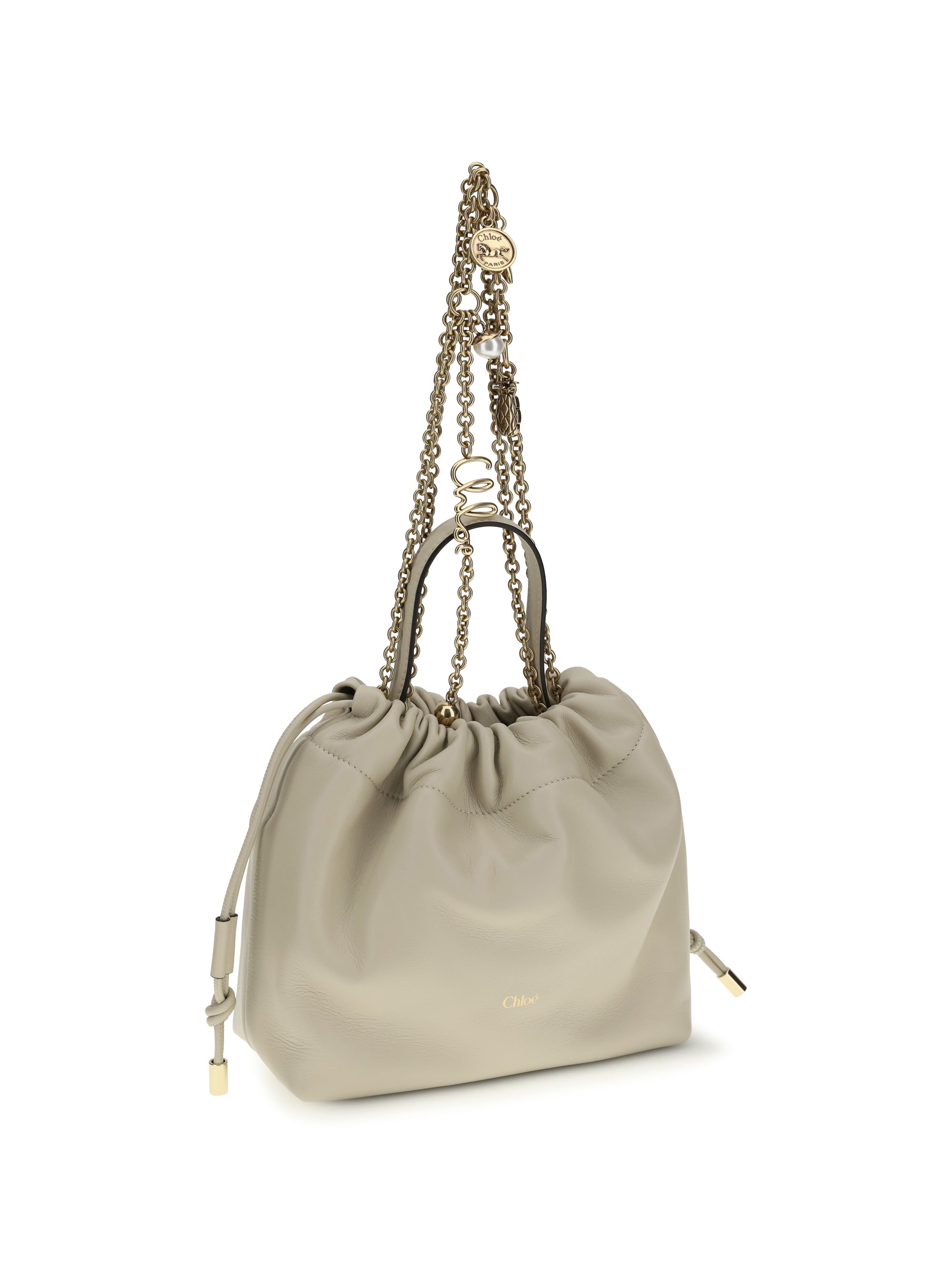 CHLOÉ Chloé Women Icons Leather Chain Shoulder Bag