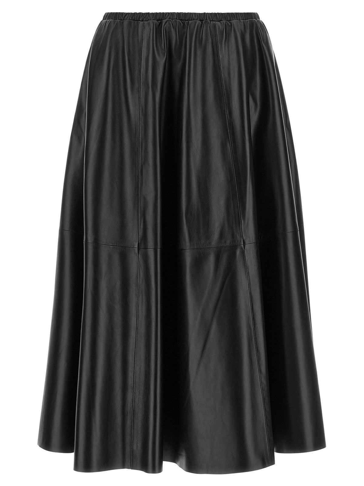 Alberta Ferretti Women Leather Skirt
