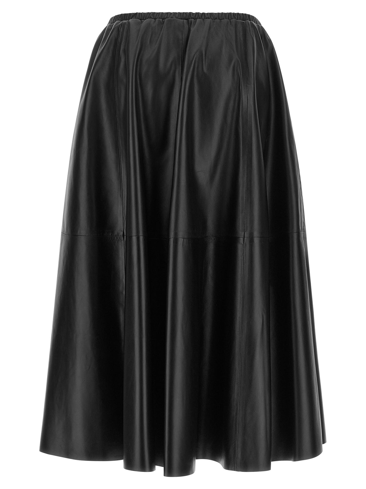 Alberta Ferretti Women Leather Skirt