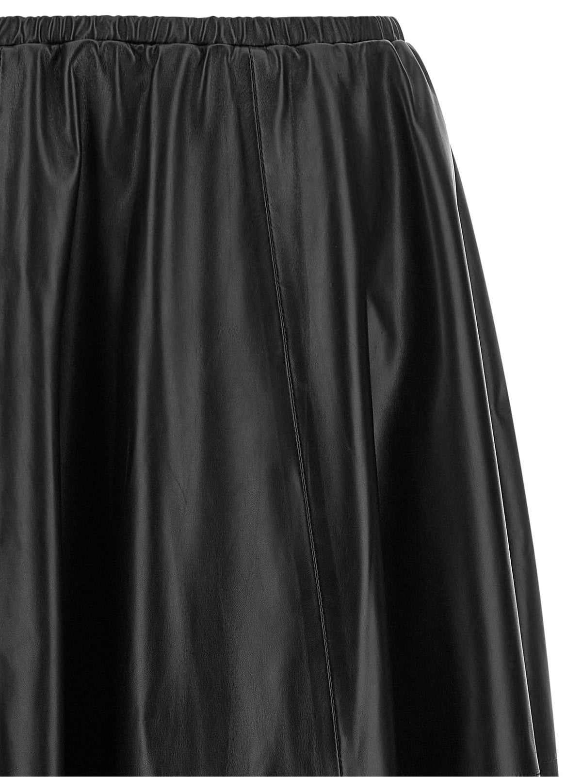 Alberta Ferretti Women Leather Skirt