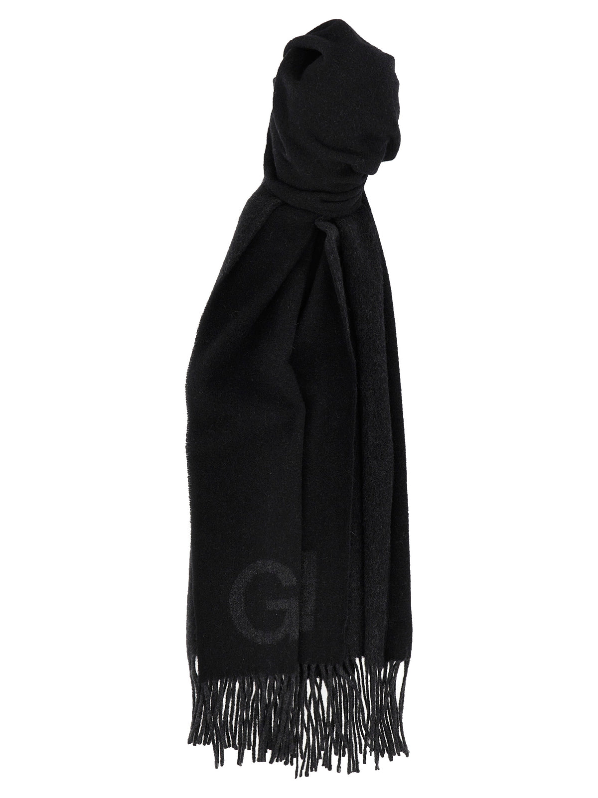 Ganni Women Maxi Logo Scarf