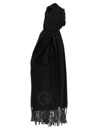 Ganni Women Maxi Logo Scarf