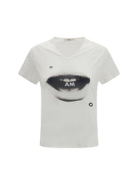 FENDI Fendi Women Ti Amo Print Jersey T-Shirt