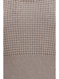 Brunello Cucinelli Women Perforated Sequin Tank Top
