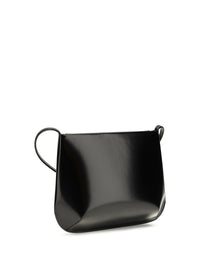 FANE Fane Women Loge Brushed Leather Crossbody Bag