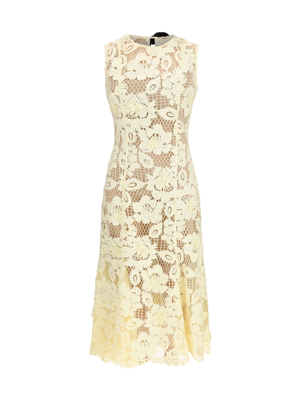 Self-Portrait Women Crochet Lace Midi Dress