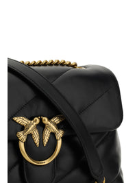 Pinko Women Love Classic Leather Shoulder Bag