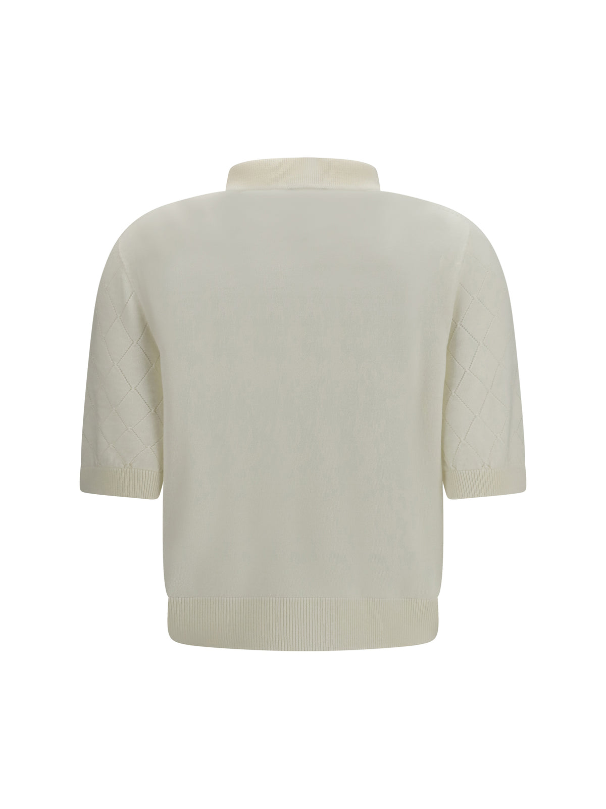BALMAIN Balmain Women Wool Polo With Vintage Buttons
