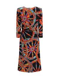 Dolce & Gabbana Women Carretto Print Charmeuse Dress