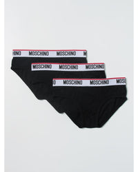 Moschino Underwear Cotton Briefs Men Black 1