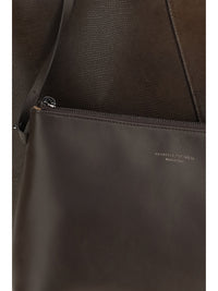 Brunello Cucinelli Women Leather Shopping Bag With Monili Detail