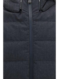 Herno Men Long Padded Hooded Jacket