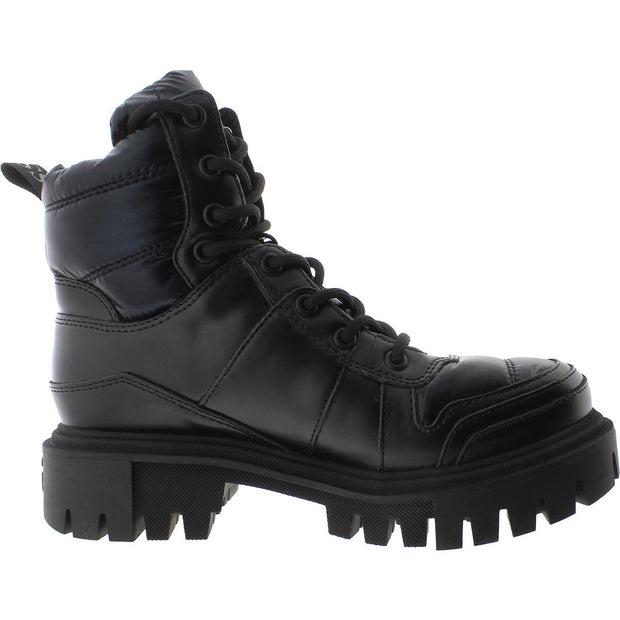 Tisley Womens Ankle Combat & Lace-up Boots