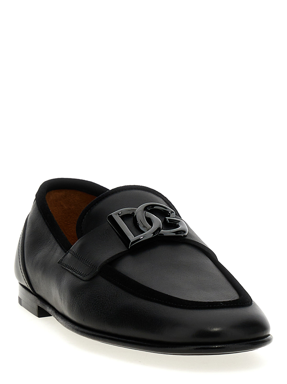 DOLCE & GABBANA Dolce & Gabbana Men Logo Loafers