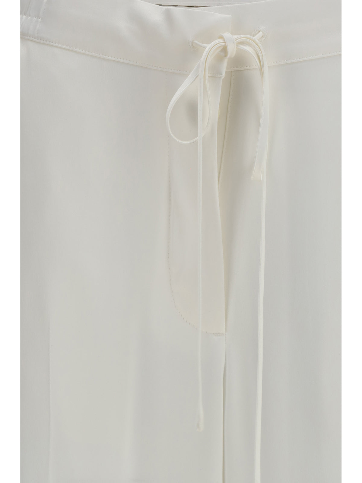 Toteme Women Drawstring Satin Pants