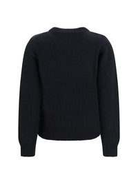 GANNI Ganni Women Wool Sweater Forest Teddy