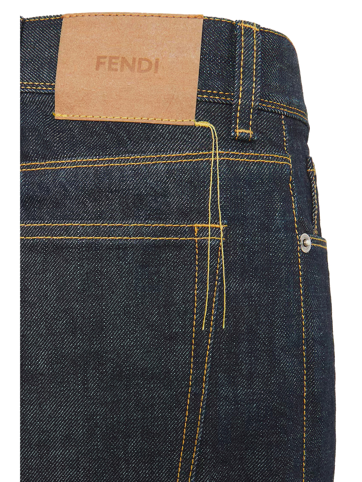 Fendi Men Long Jeans