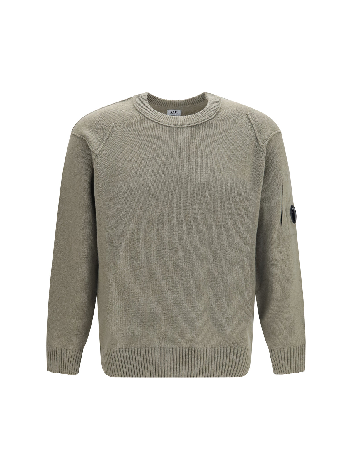 C.P. COMPANY C.P. Company Men Grs Lambswool Crewneck Sweater