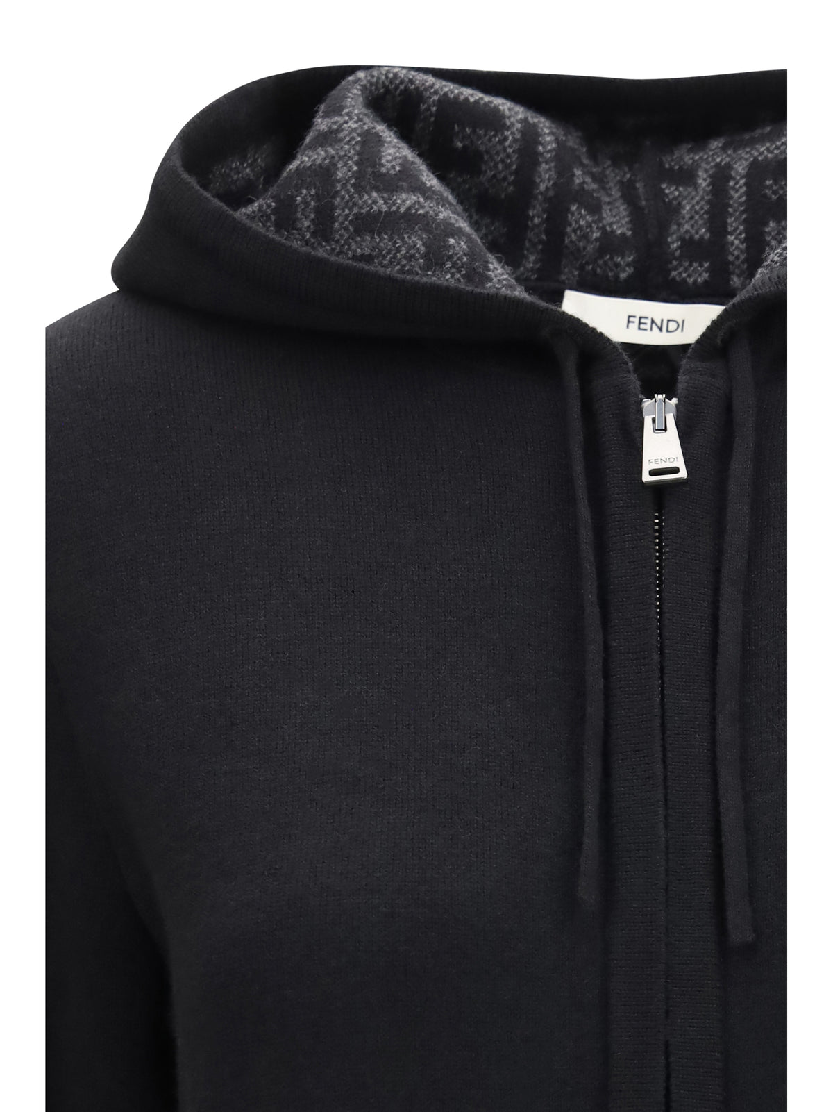 Fendi Women Ff Zucca Cashmere Sweater