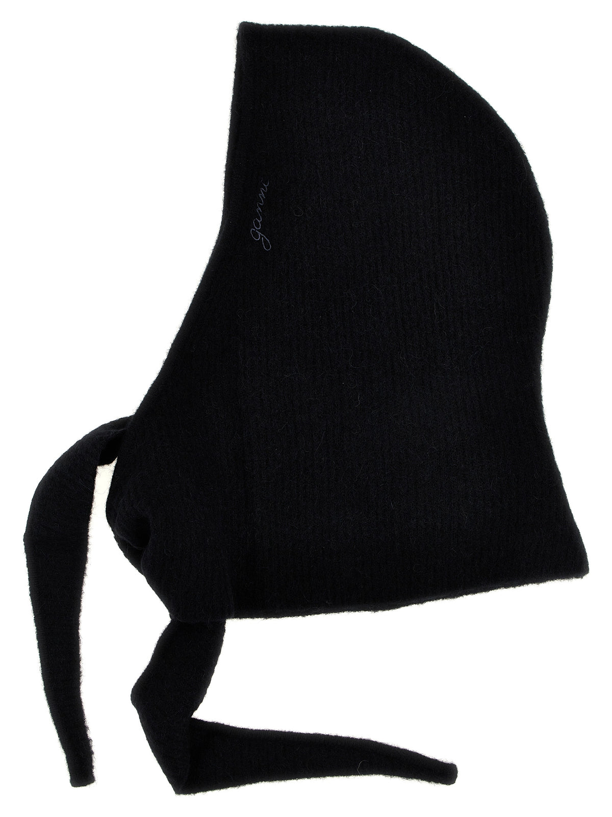Ganni Women Logo Embroidery Hood