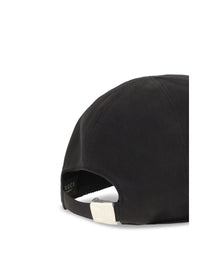 Gucci Women Rhinestone Logo Baseball Cap