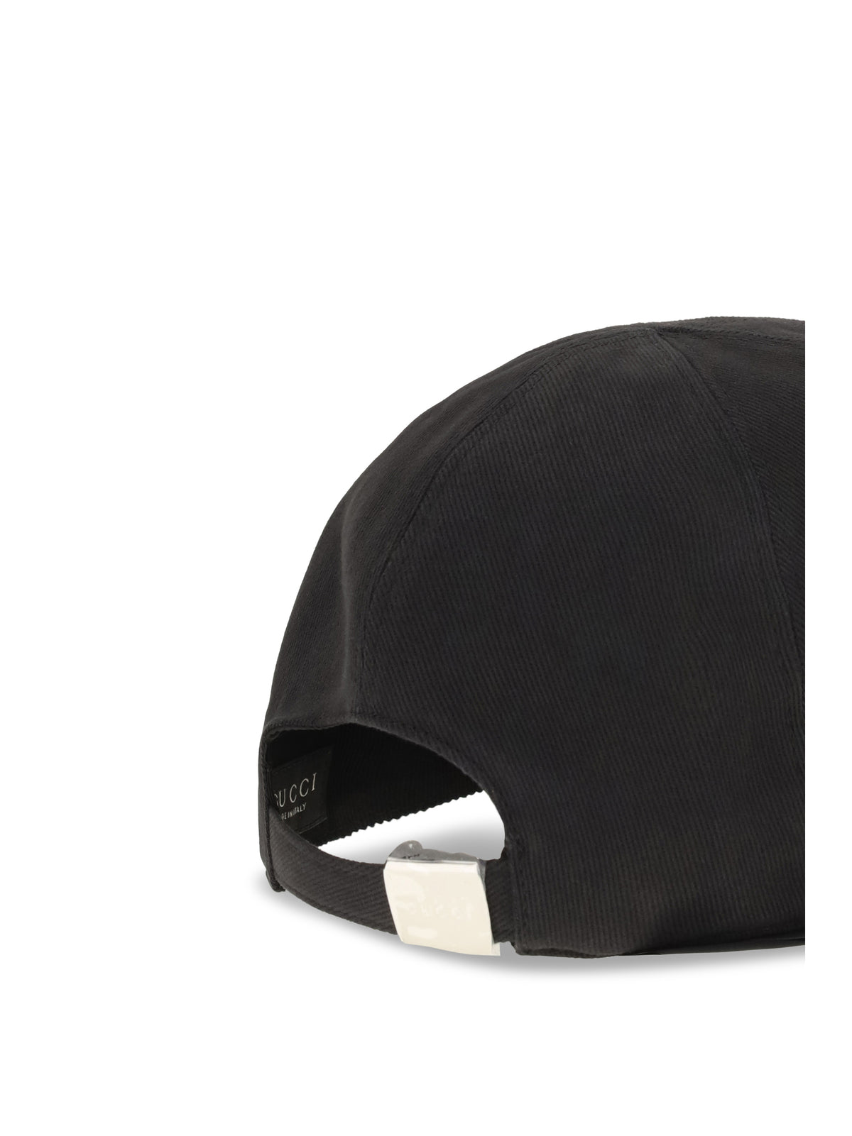 Gucci Women Rhinestone Logo Baseball Cap