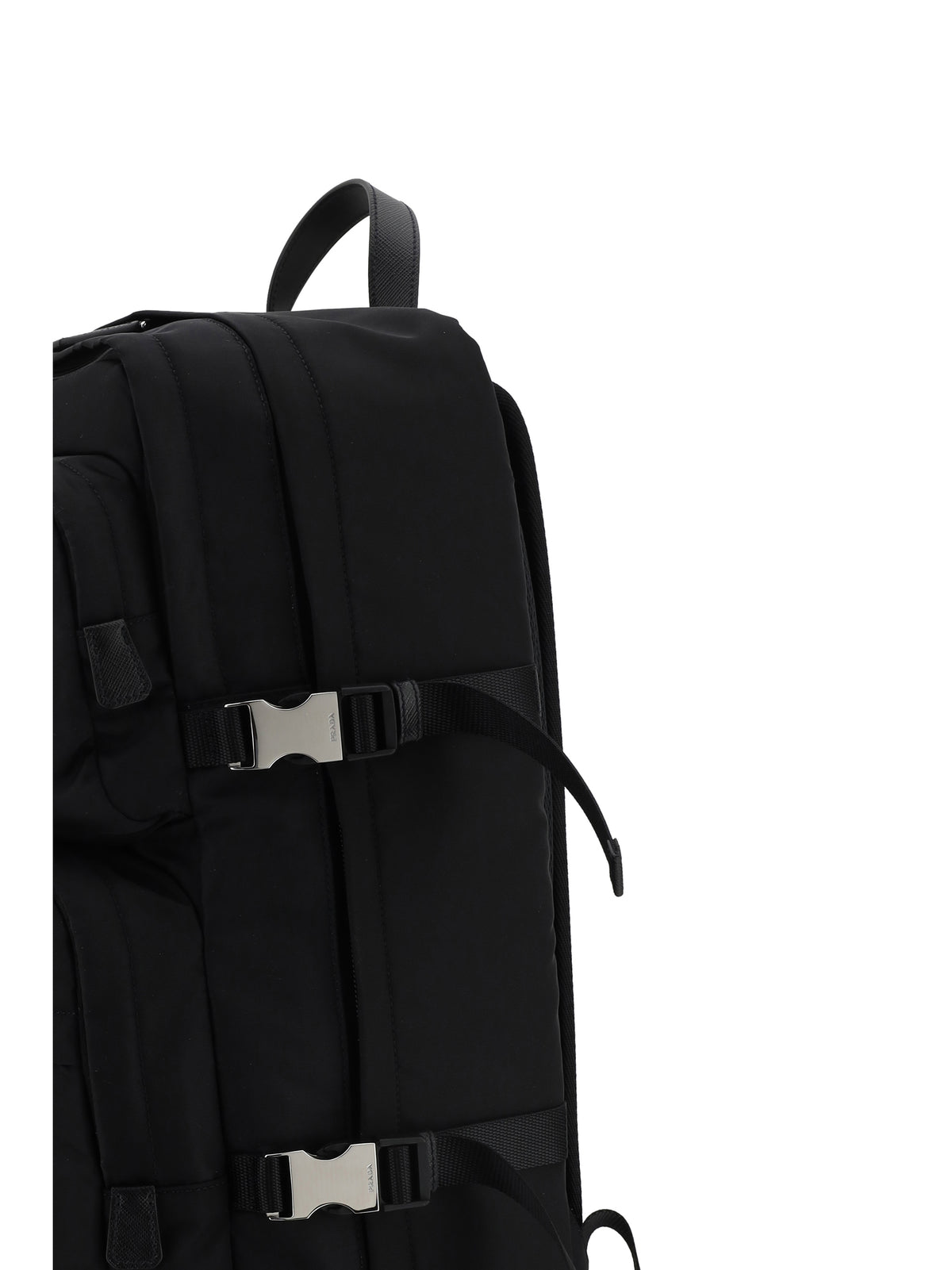 Prada Men Logoed Backpack